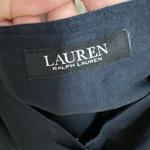 Ralph Lauren linen dress new, size M, navy