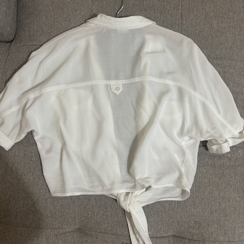 Lascana summer blouse, white, size S/M