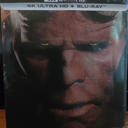 Hellboy II The Golden Army 4K Blu-ray SteelBook new with Greek subtitles