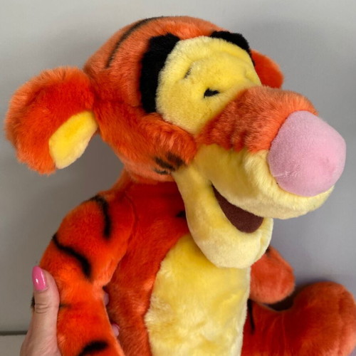 Vintage Disney Tigger plush toy used, big 54 cm, Winnie the Pooh’s friend