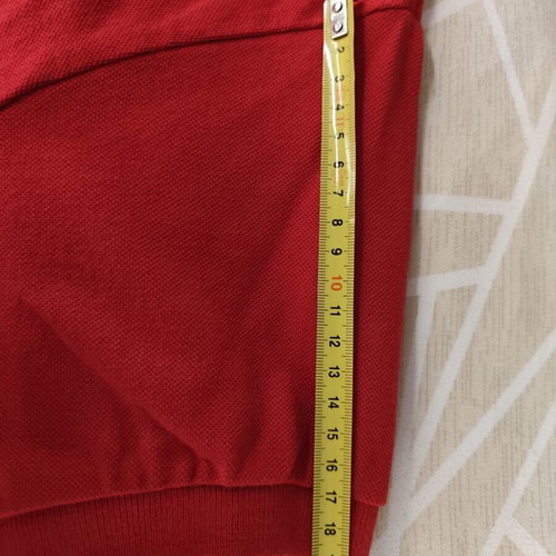Lacoste Polo Shirt M red new