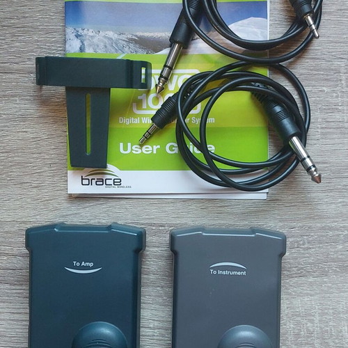 Brace DWG 1000 MKII digital wireless guitar-bass system like new