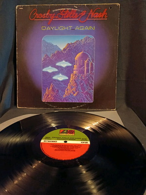 Crosby, Stills & Nash Daylight Again vinyl used, rock folk pop album