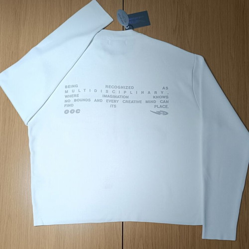 Bershka Out of Core men's premium sweatshirt new, size M, white