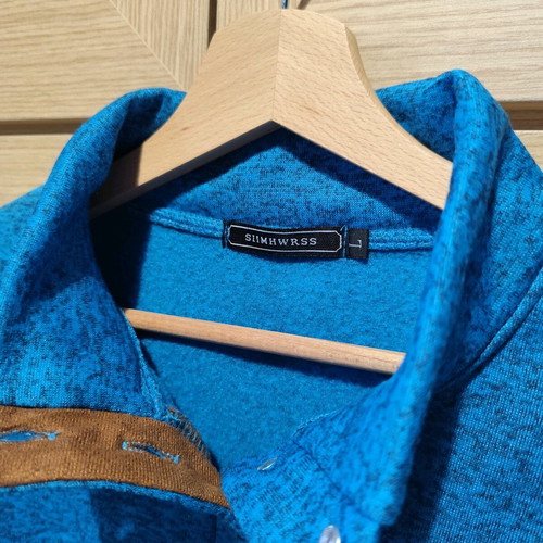 Fleece Lined Sweatshirt new, blue, size L