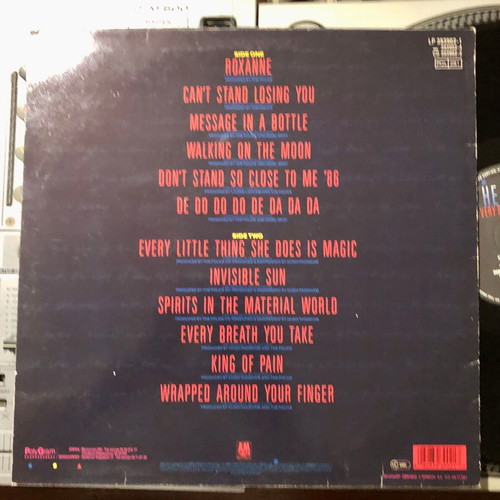 The Police Every Breath You Take The Singles vinyl record used, rock