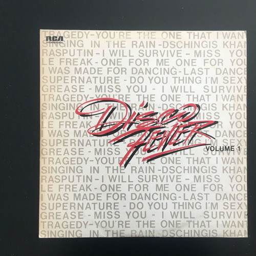 Disco Fever Vol.1 LP used, pop genre