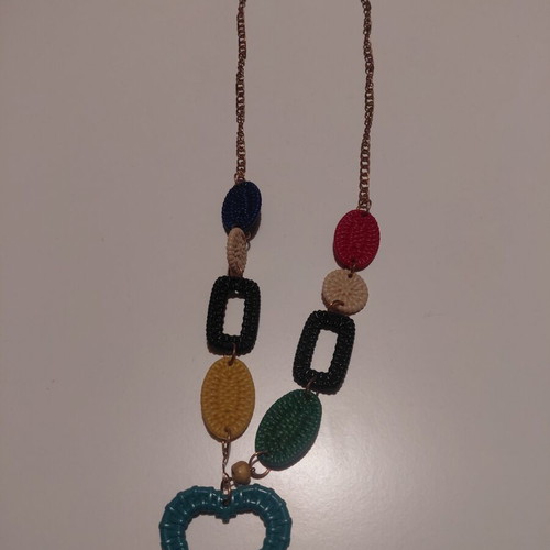 Summer necklace new with colorful design