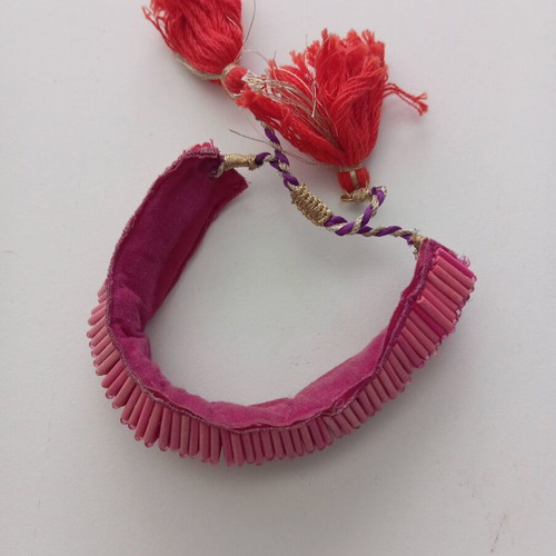 Boho-Chic bracelet Zara in orange-fuchsia like new