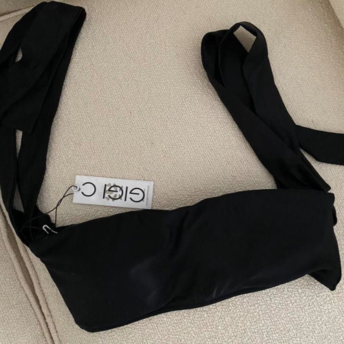 Ella bikini set black new, GIGI C BIKINIS luxury swimwear