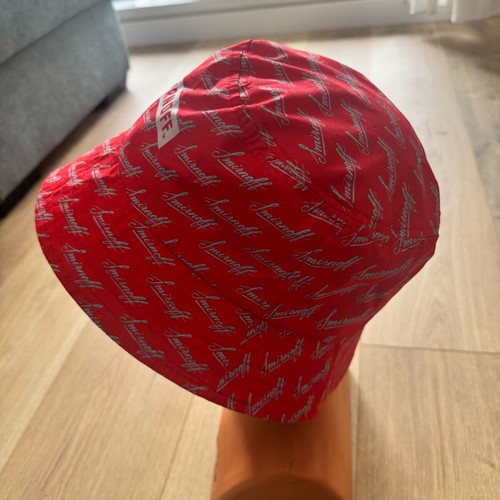 Smirnoff red bucket hat like new, one size