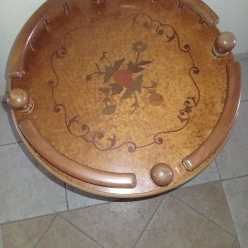 Small furniture with marquetry surface, new