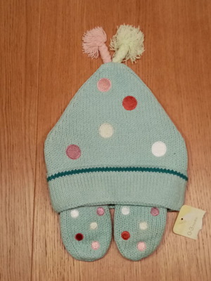 Mothercare Σετ Σκουφός-Γάντια Ολοκαίνουργιο Για 0-3 Μηνών