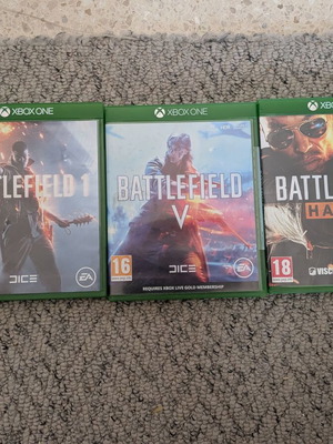 Battlefield games bundle for Xbox One used