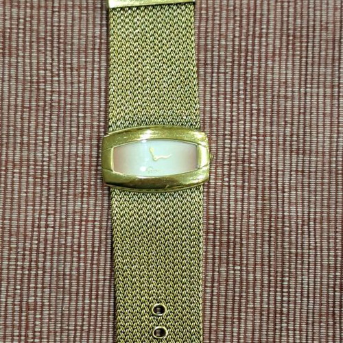 Roberto Cavalli wristwatch used, women's gold color, functional
