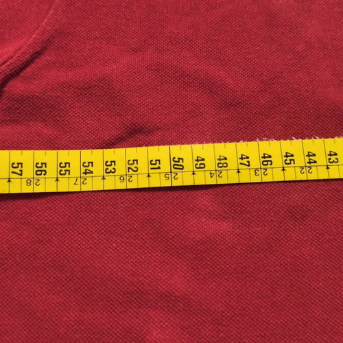 Cotton shirt 100 red like new, size XL XXL