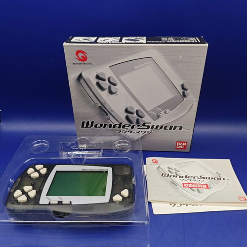 Wonderswan used with original box, rare black console