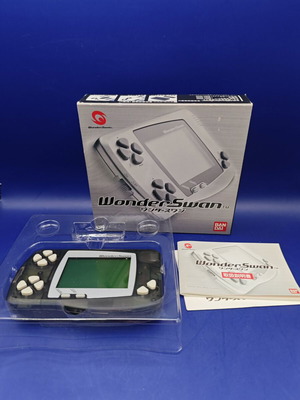 Wonderswan used with original box, rare black console