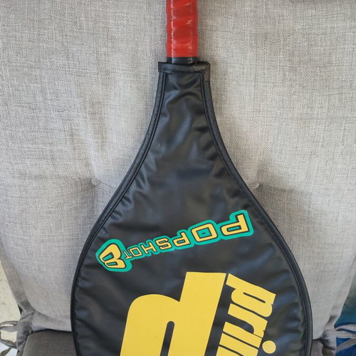 Prince Popshot vintage tennis racket with case, used
