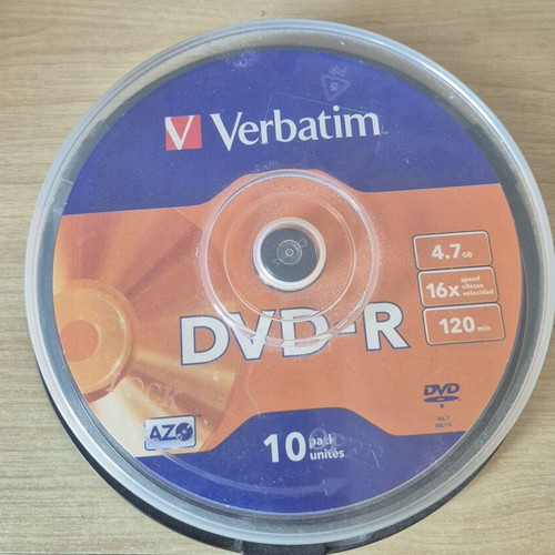 Verbatim DVD-R disks pack of 10 like new