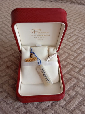 Chimento 18K Gold Cufflinks New, Original with Box