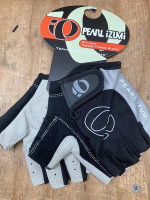 Cycling gloves new, short, sizes L and XL, black/grey and black/red