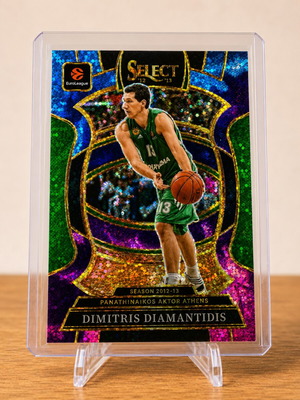 Dimitris Diamantidis Concourse Cosmic SSP Panathinaikos 2025-26 Panini Select Euroleague