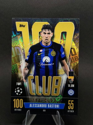 Bastoni 100 Club Topps collectible card like new