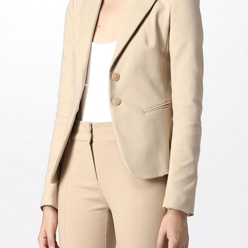 Patrizia Pepe blazer new, beige, size XXS/XS