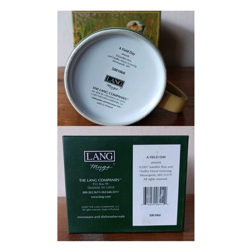 Lang Mugs collectible mug new, A field day design