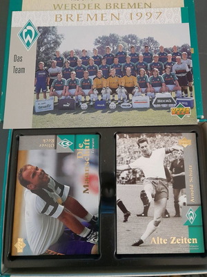 Κάρτες Werder Bremen 1997 limited edition καινούργιες, 46 τεμάχια