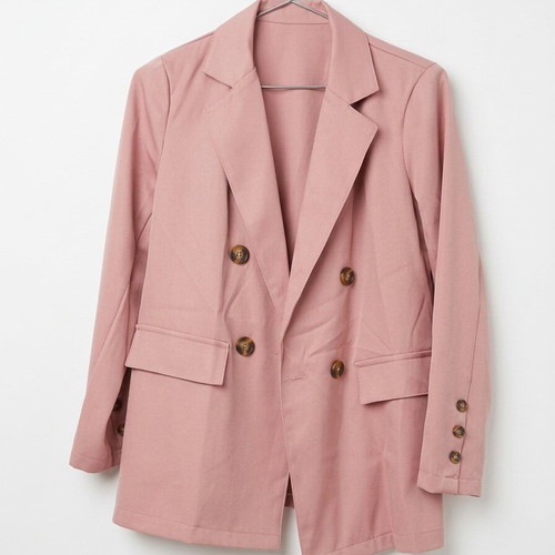 Oversized Shein blazer jacket new in dusty pink
