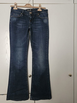 Seven jeans slim fit and flare used, size 28, blue