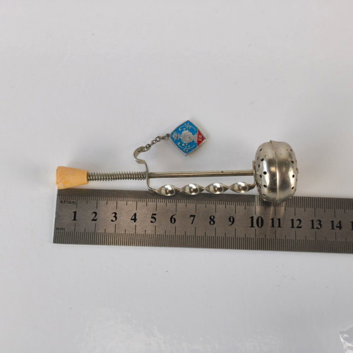 Soviet Vintage Tea Infuser Used Souvenir