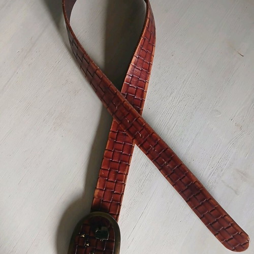 Guess leather belt 85 cm like new, brown