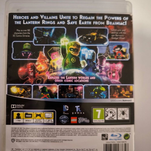 Lego Batman 3 Beyond Gotham PS3 game used, kids