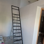 Iron ladder painted and maintained