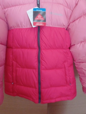 Columbia jacket for girls 14-16 years, pink
