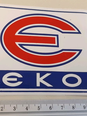 EKO collectible sticker 1984 new