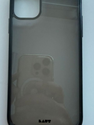 Laut HUEX Ink iPhone 13 case like new, black smoke design