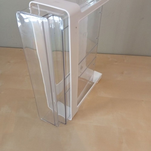 Under-desk drawer organizer, transparent plastic storage container