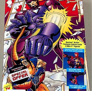 TOY BIZ 49320 1994 Marvel X-Men Sentinel Robot Playset Σε καλή κατάσταση Τιμή 115 Ευρώ