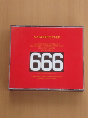 Aphrodite's Child 666 2CD като нов, прогресив рок