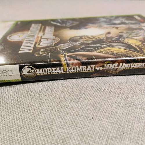 Mortal Kombat vs DC Universe Xbox 360 used in very good condition