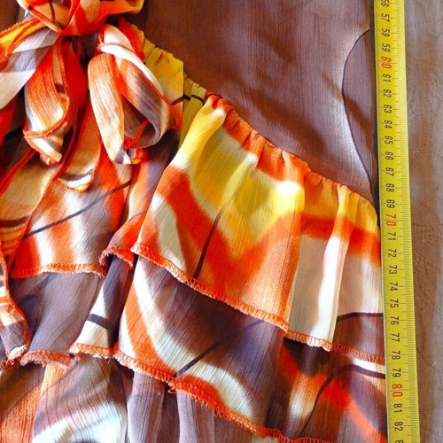 Fia Boho summer blouse dress, colorful