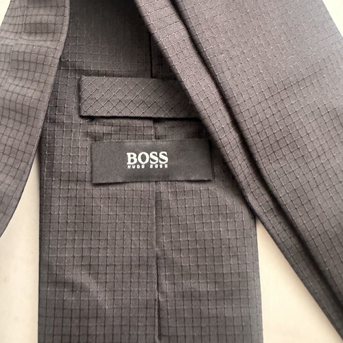 Hugo Boss tie, black and grey