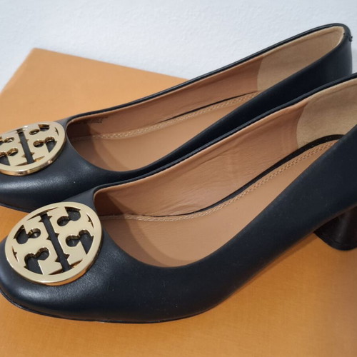 Γόβες Tory Burch 55mm Multi Logo, μαύρες, μέγεθος 37