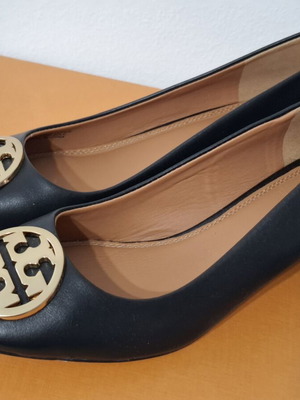 Γόβες Tory Burch 55mm Multi Logo, μαύρες, μέγεθος 37