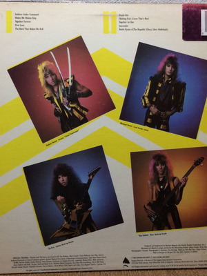 Stryper Soldiers Under Command βινύλιο μεταχειρισμένο, metal