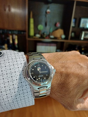 TAG Heuer Kirium Professional 200 watch, black